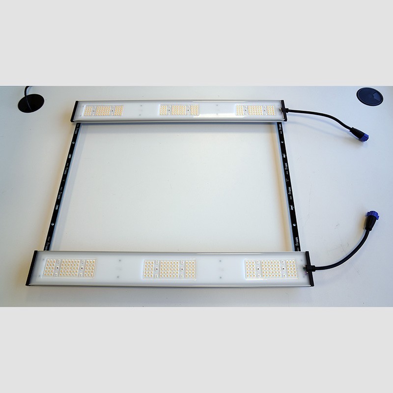 Basic grow setup for two plants 80x80x180 cm