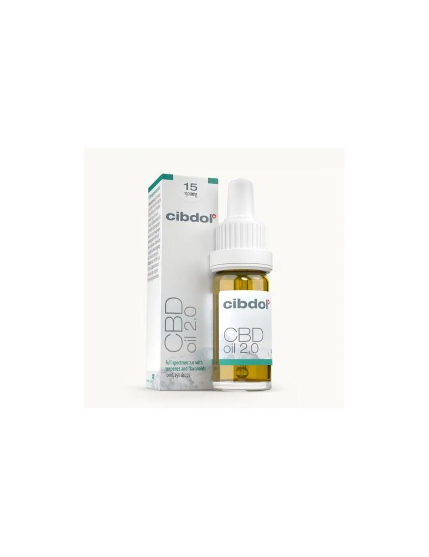15% CBD olej 2.0 Cibdol