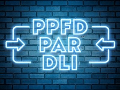 Pojmy v osvětlení – PAR, PPFD, PPF, DLI, účinnost a další