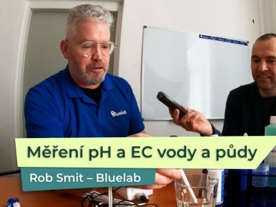 Měření pH a EC vody a půdy